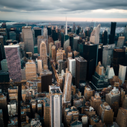 New York Drone shot