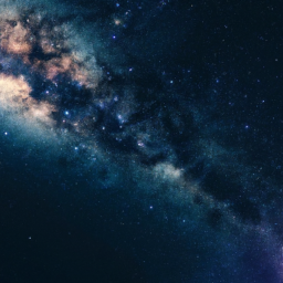 Cinematic Milky Way solar Syatem